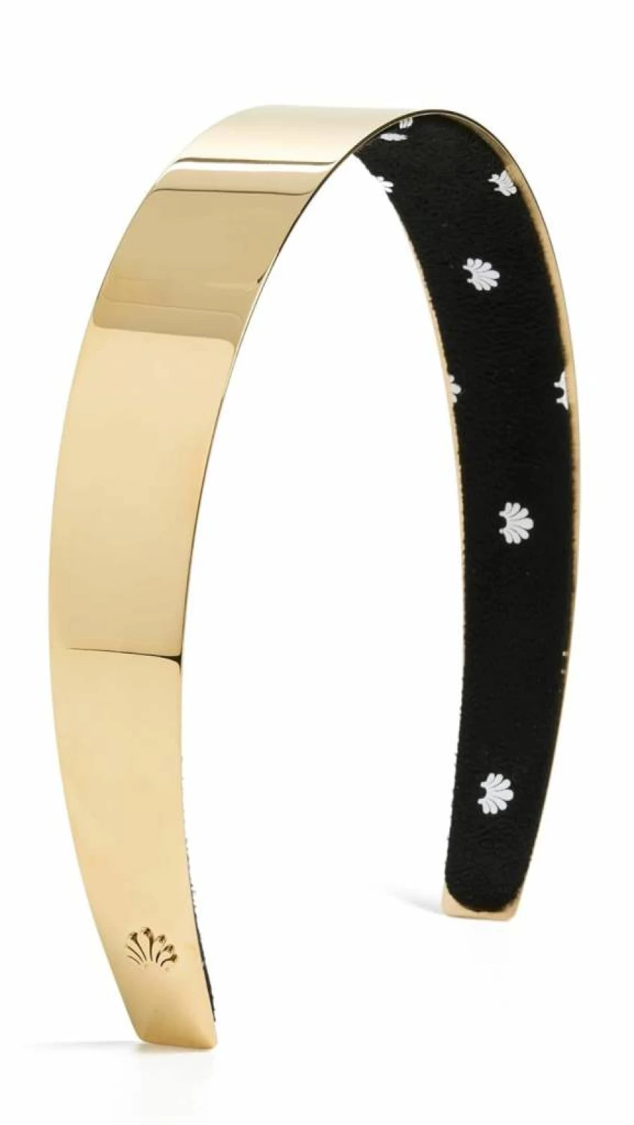 Lele Sadoughi Women's Bessette Gold Metal Headband – Elegant Hair Accessory for Women