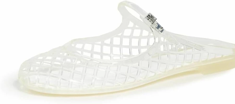 Tory Burch Women's Mellow Mary Jane Jelly Flats | Comfortable & Stylish Slip-On Shoes for Women
