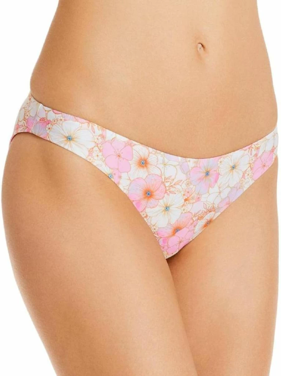Peixoto Women's Bella Full Coverage Bikini Bottoms - High Waisted Swimwear for Women