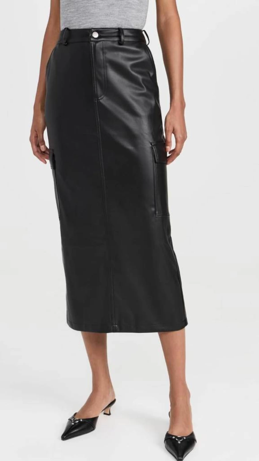 WAYF Women's Cargo Skirt - Stylish Utility Skirt with Pockets for Everyday Wear