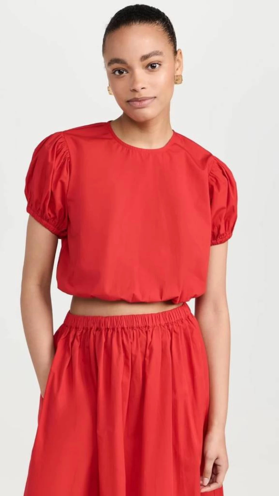 Playa Lucila Women's Classic Crew Neck Top - Soft Casual Short Sleeve Shirt