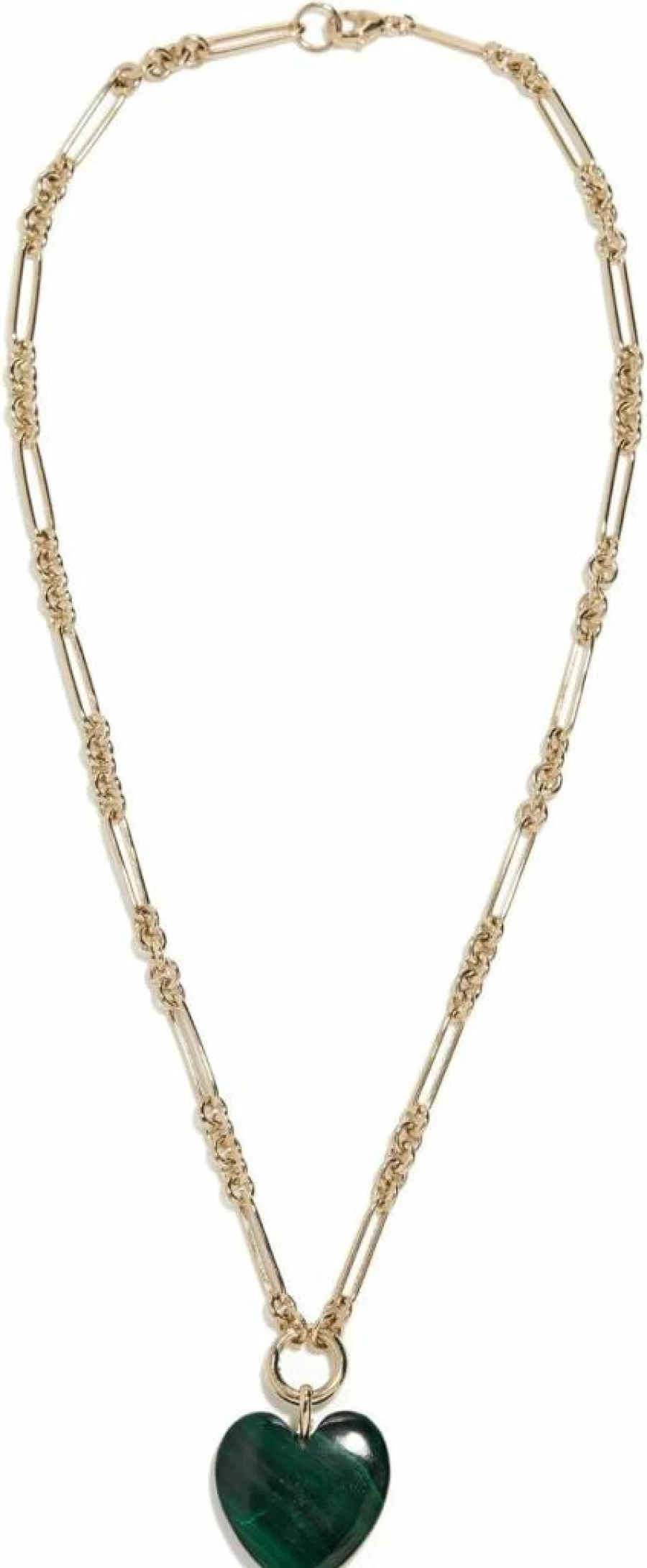 ZOE CHICCO 14K Gold Paperclip & Link Chain Necklace for Women - Elegant Layered Statement Jewelry
