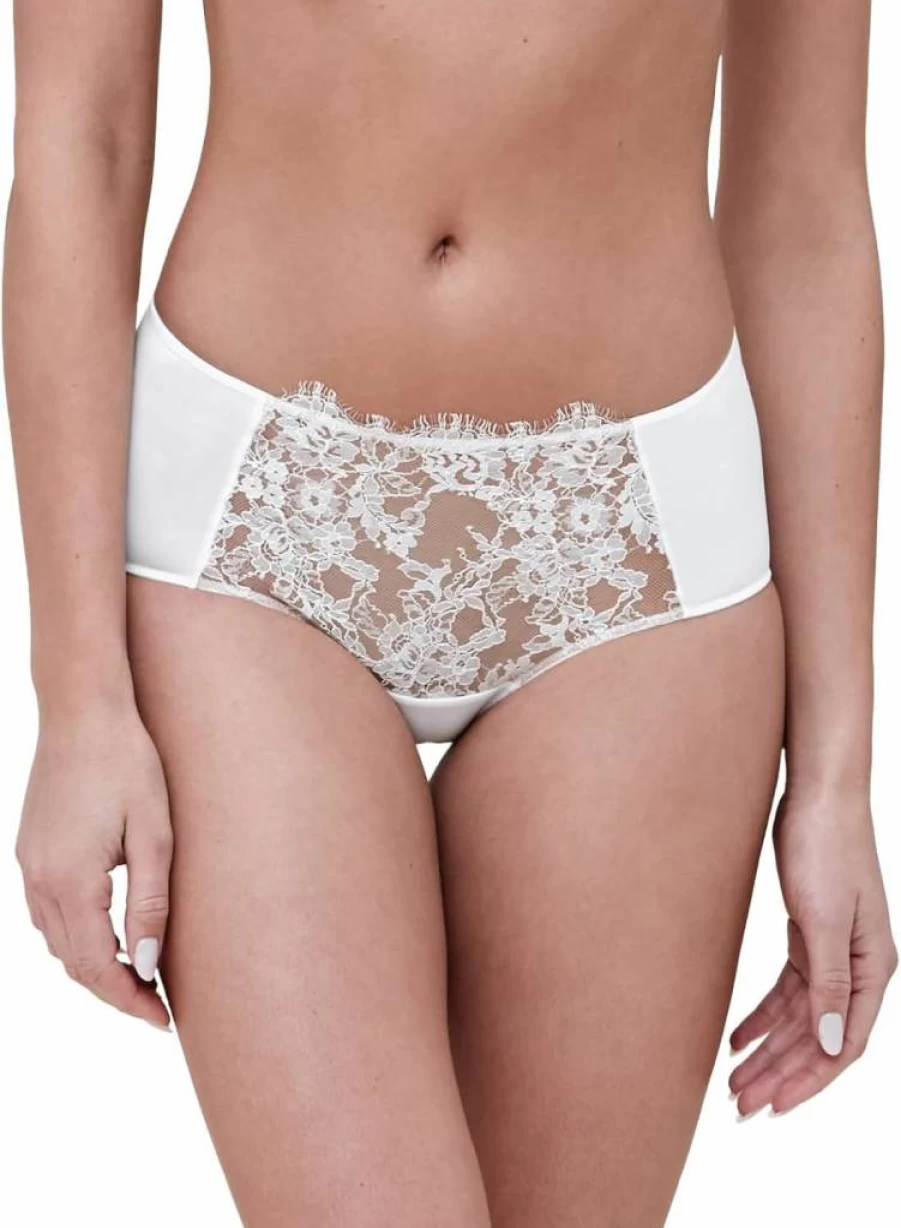 Skarlett Blue Entice Women's Full Coverage Lace Brief - Comfortable & Stylish Underwear