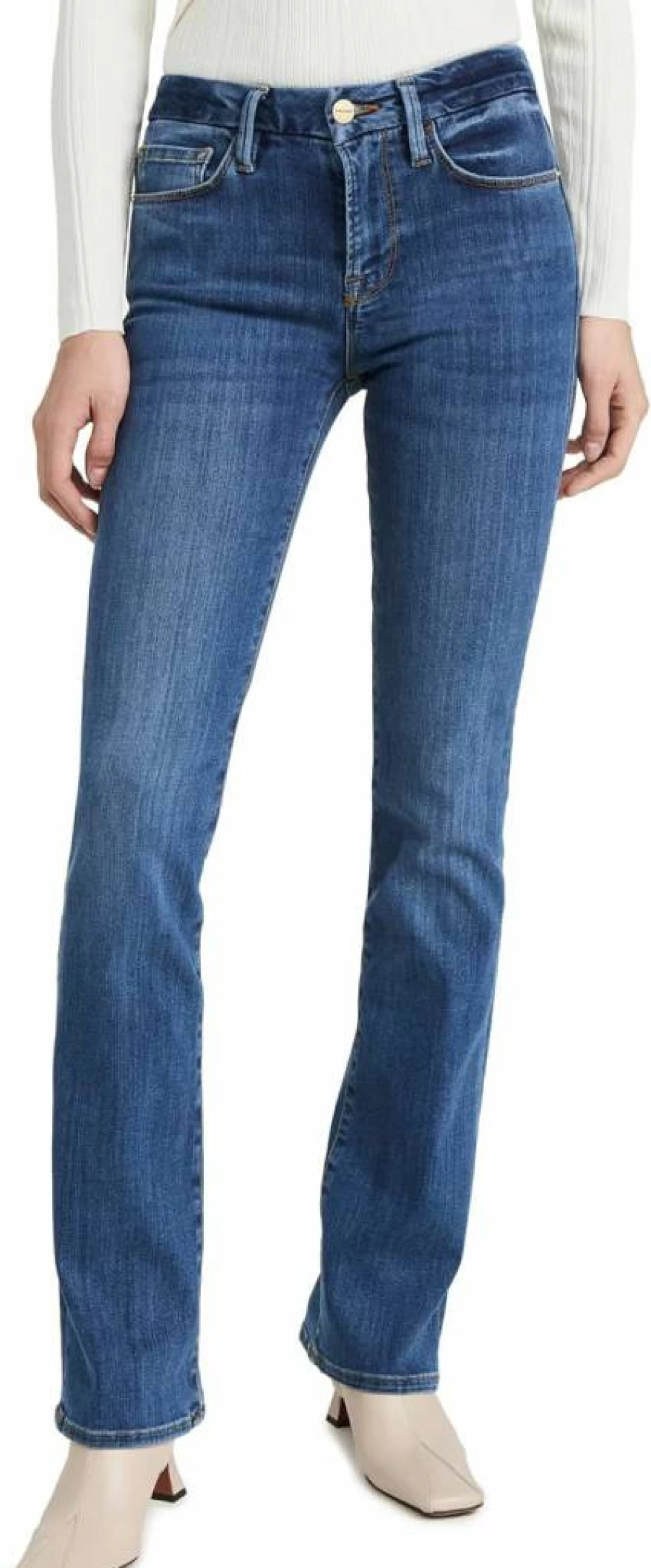 FRAME Women's Bootcut Jeans - High-Quality Denim Pants for Women