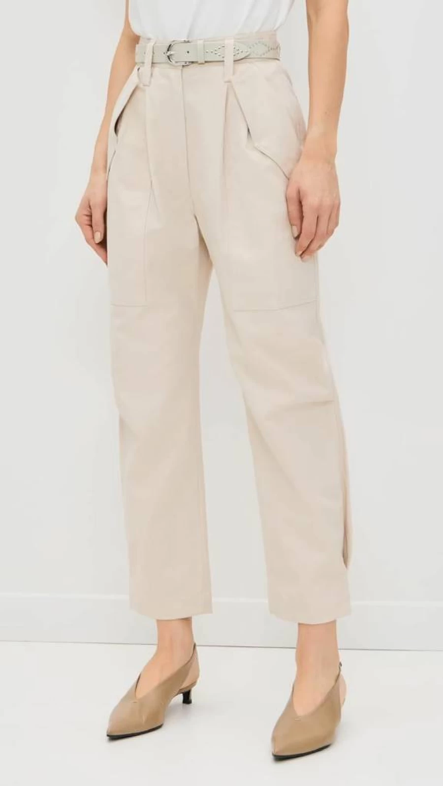 IRO Women's Natsa High-Waisted Slim-Fit Trousers - Elegant Casual Pants for Women