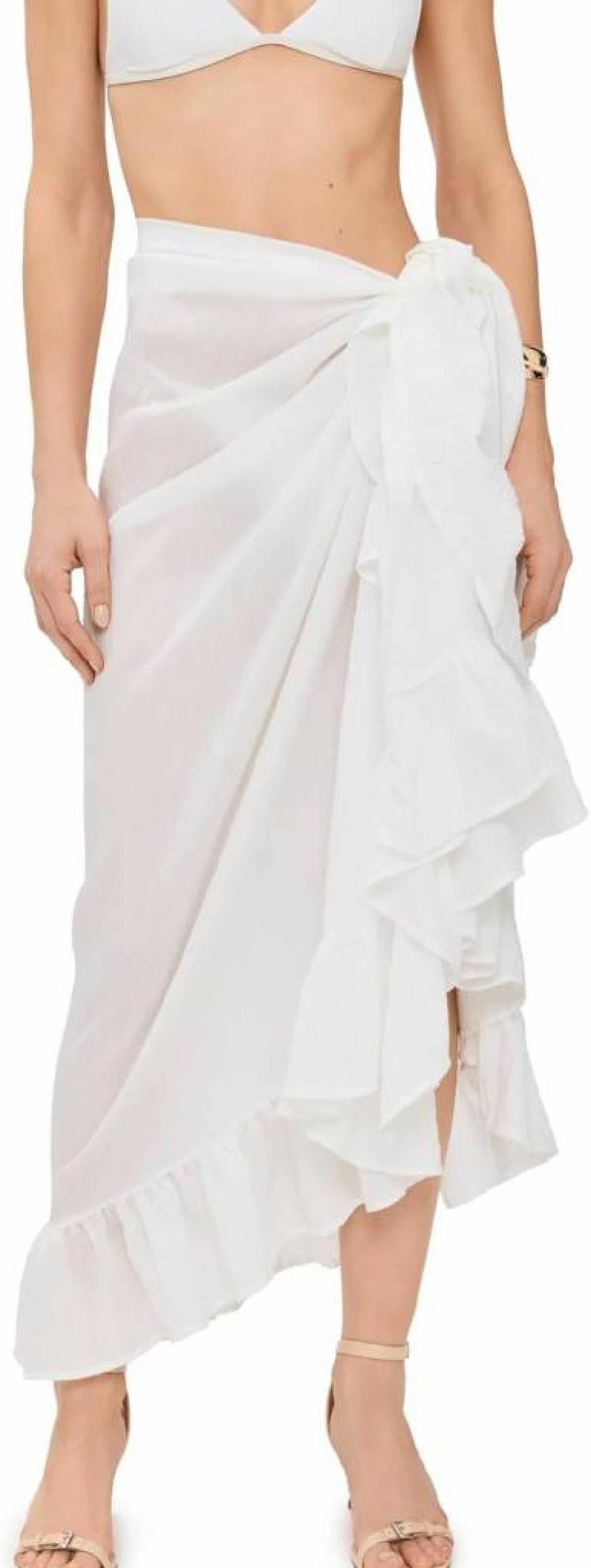 9SEED Women's Istanbul Pareo - Lightweight Beach Cover-Up, Boho Printed Sarong, Summer Swimwear Wrap Skirt
