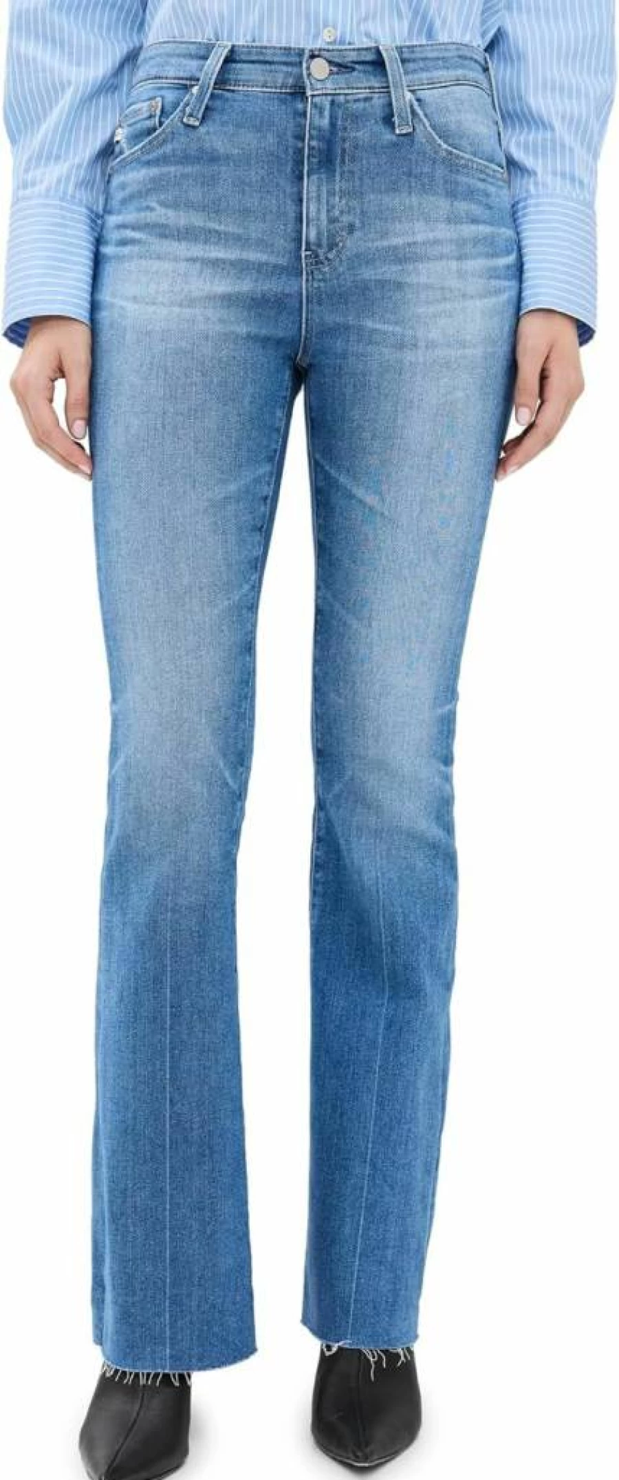 AG Adriano Goldschmied Farrah Women's Bootcut Jeans - High-Rise Stretch Denim Pants