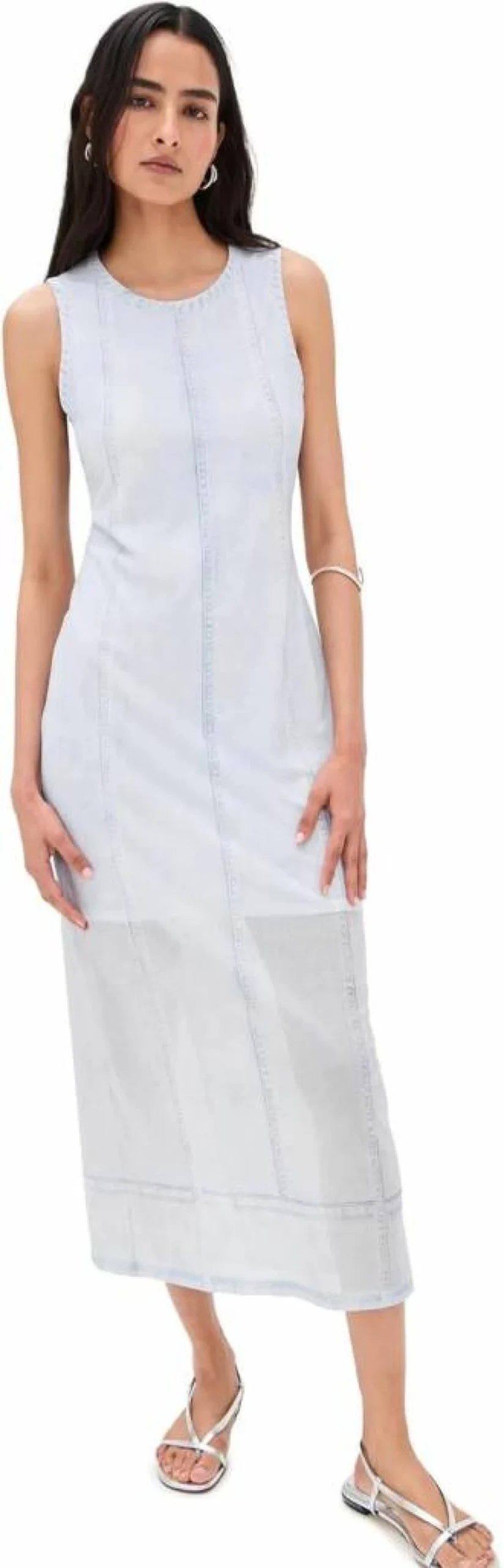 Rag & Bone Women's Miramar Mesh Midi Dress - Elegant Mesh Design, Mid-Length, Casual & Chic Style