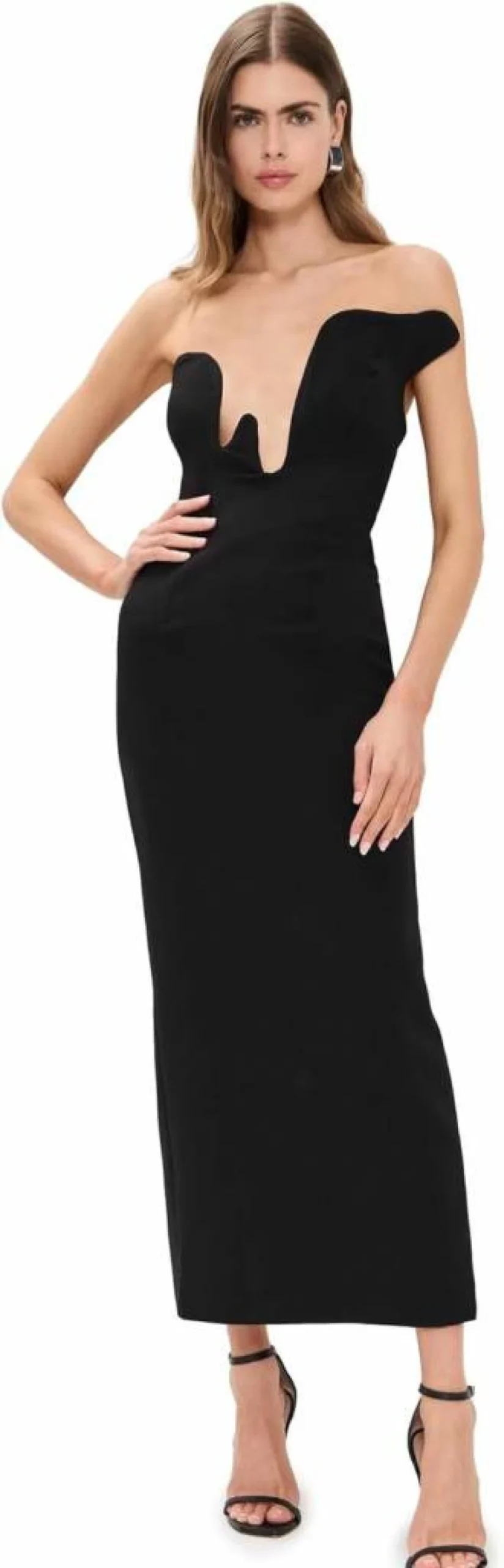 Bardot Rosalyn Midi Dress for Women - Elegant Flowy Boho Chic Style