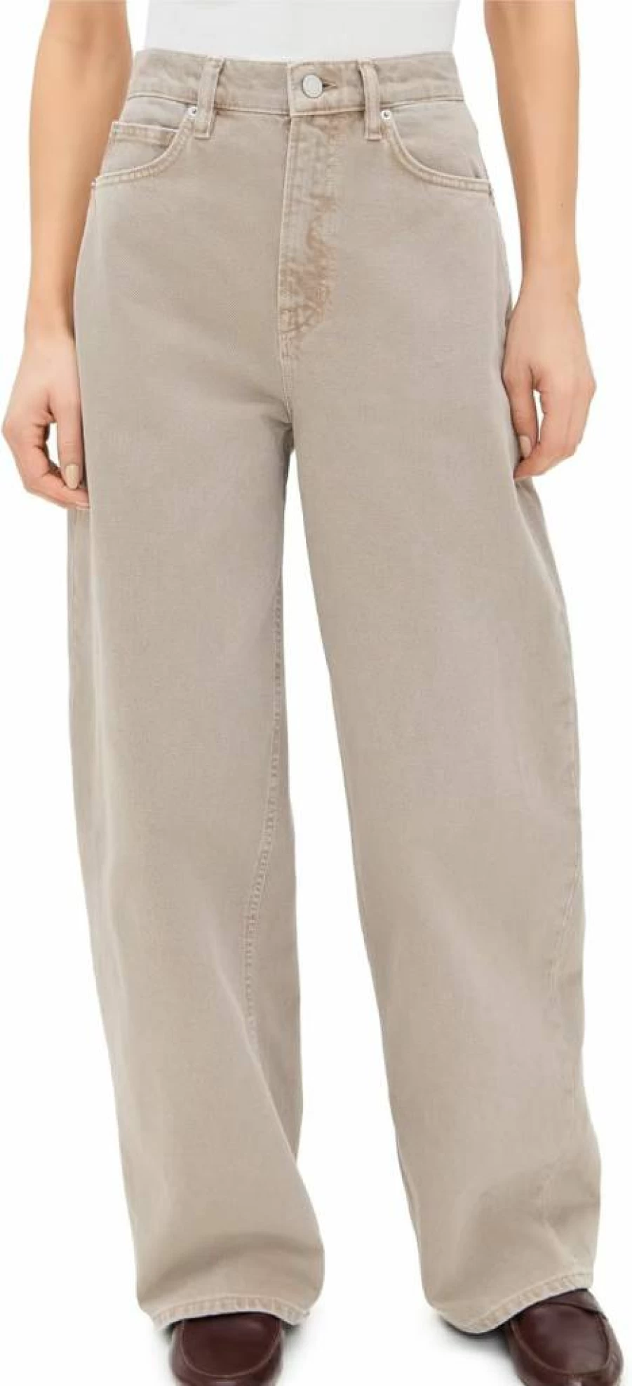Apiece Apart Women's High-Waisted Skate Jeans - Stretch Denim for Comfort & Style