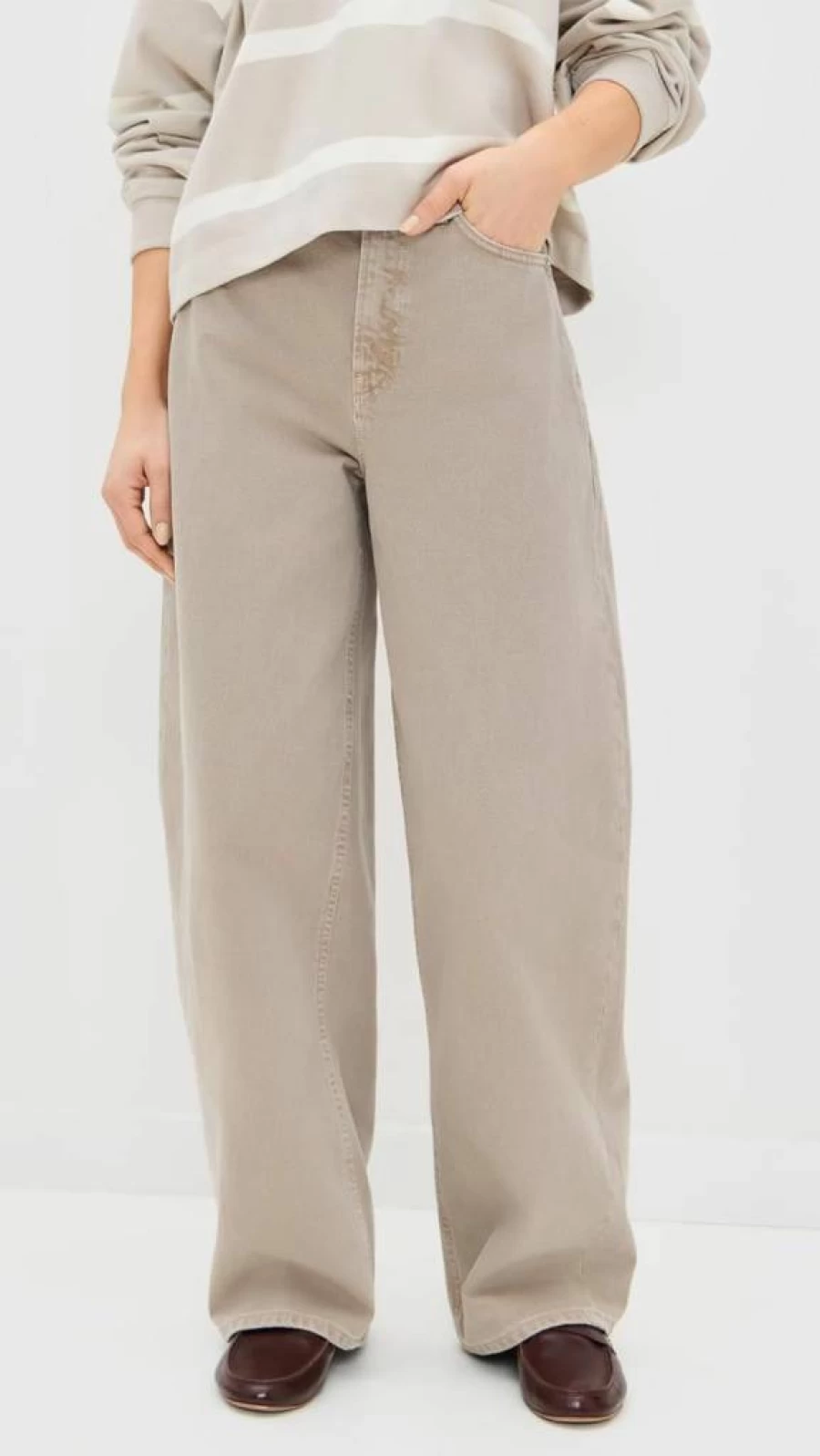 Apiece Apart Women's High-Waisted Skate Jeans - Stretch Denim for Comfort & Style