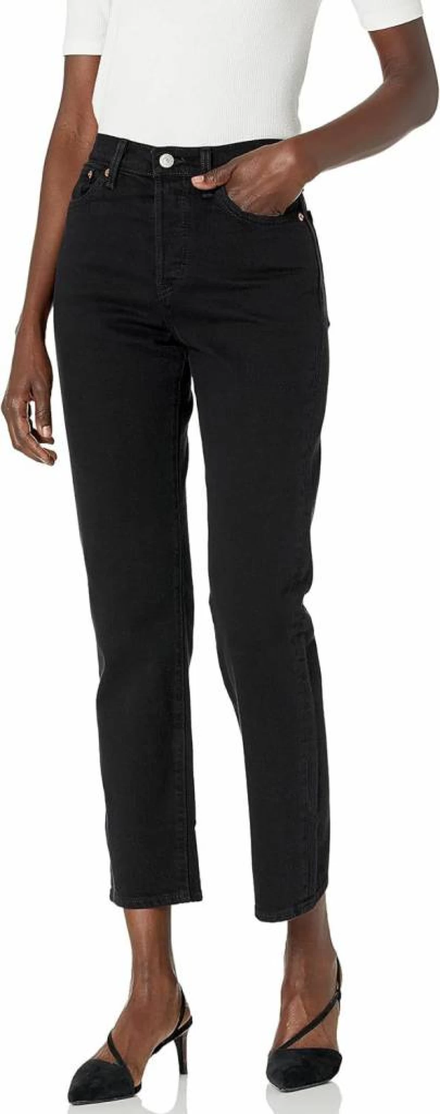 Levi's Women's Wedgie Icon Fit High Waist Slim Jeans for a Flattering Look