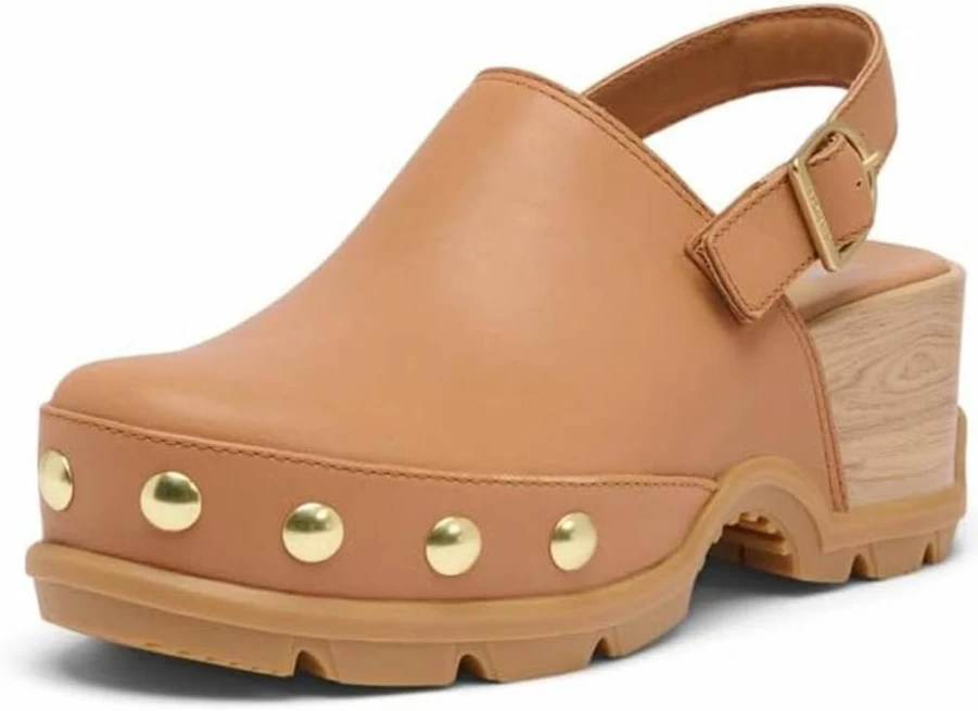 Sorel Women's Roam'N Clog RVT - Waterproof Slip-Resistant Comfortable Outdoor Clogs