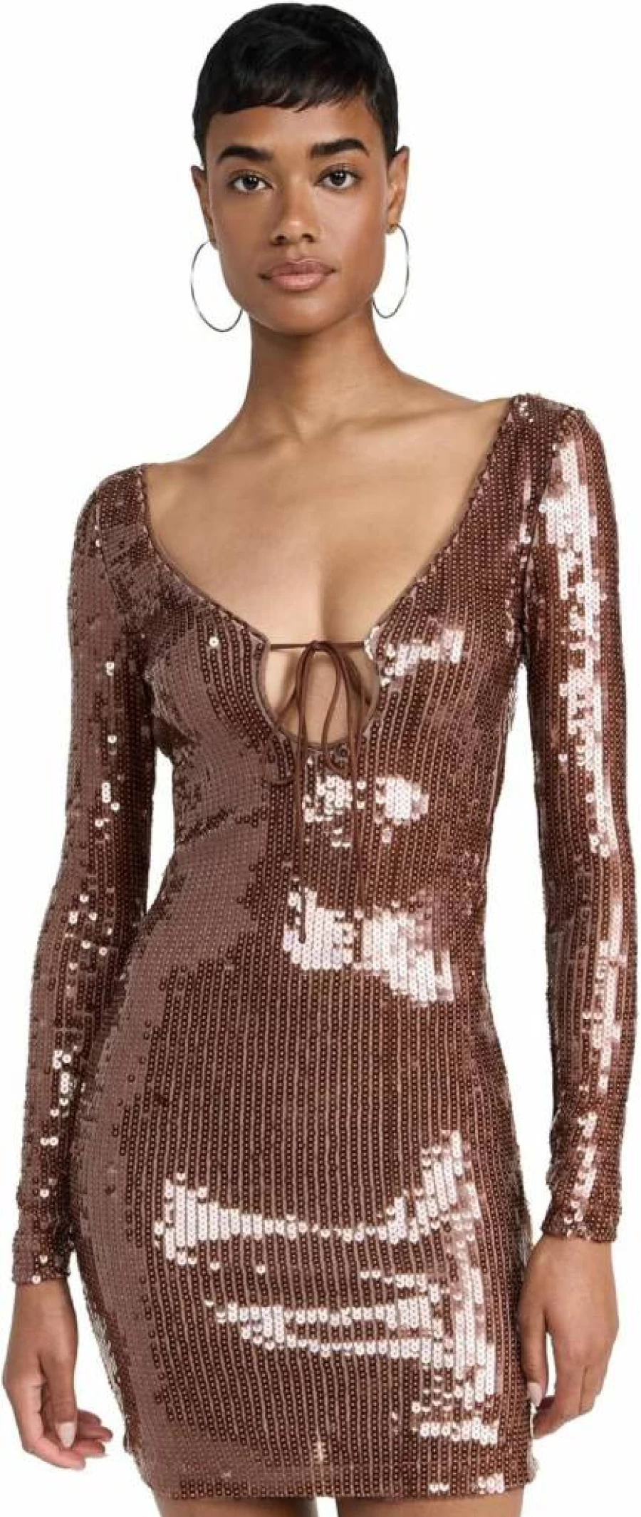 Bardot Verona Sequin Party Mini Dress for Women - Glittery Evening & Night Out Outfit