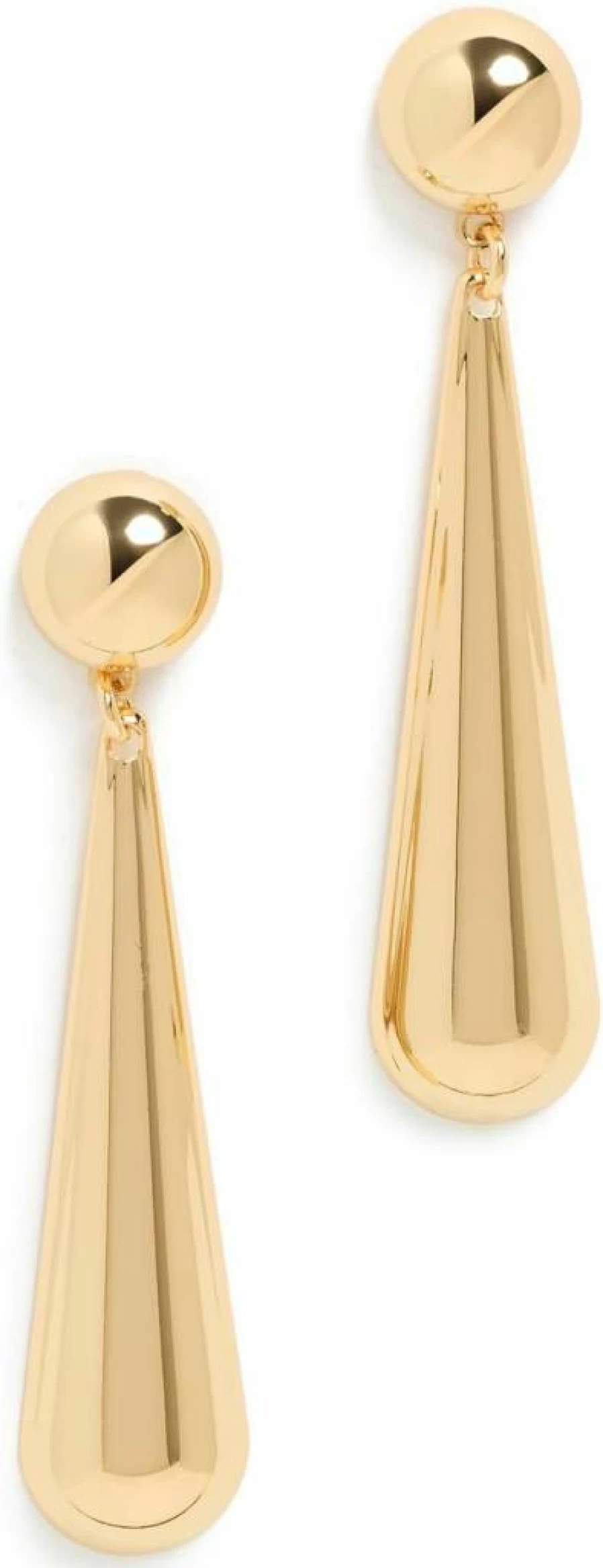 SHASHI Women's Linnea Gold-Plated Hoop Earrings for Everyday Elegance