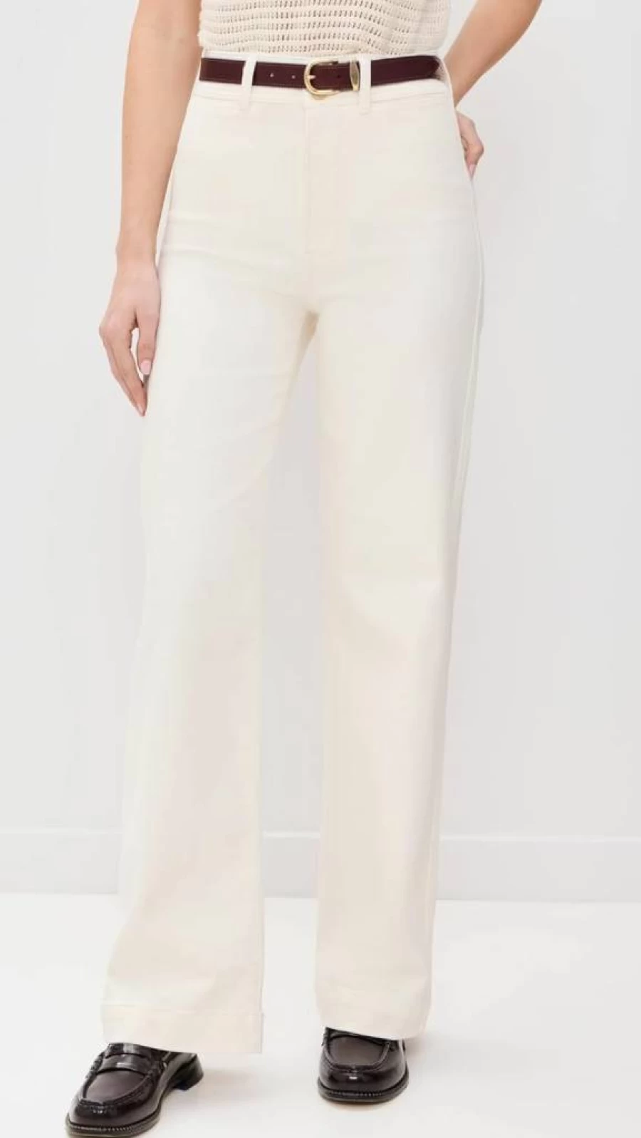 Faherty Women's Stretch Terry Harbor Pants - Comfortable Casual Beach Lounge Sweatpants