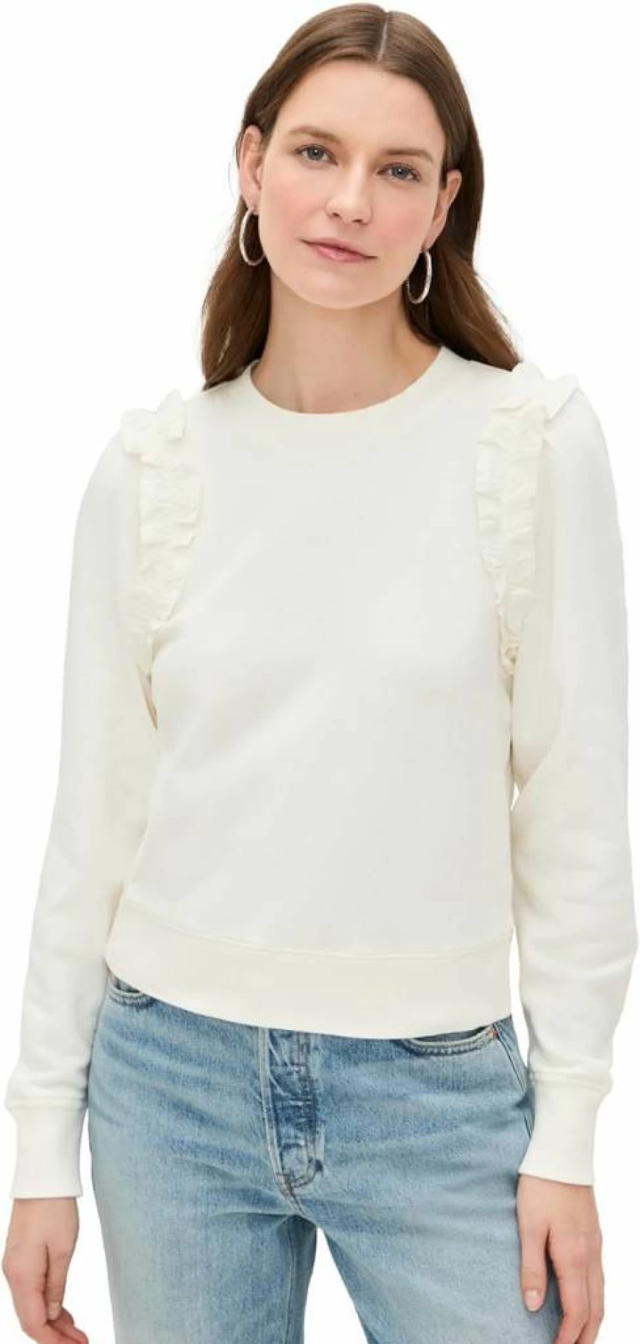 PAIGE Women's Alfira Sweatshirt | Casual Comfort Pullover | Stylish Crewneck Top