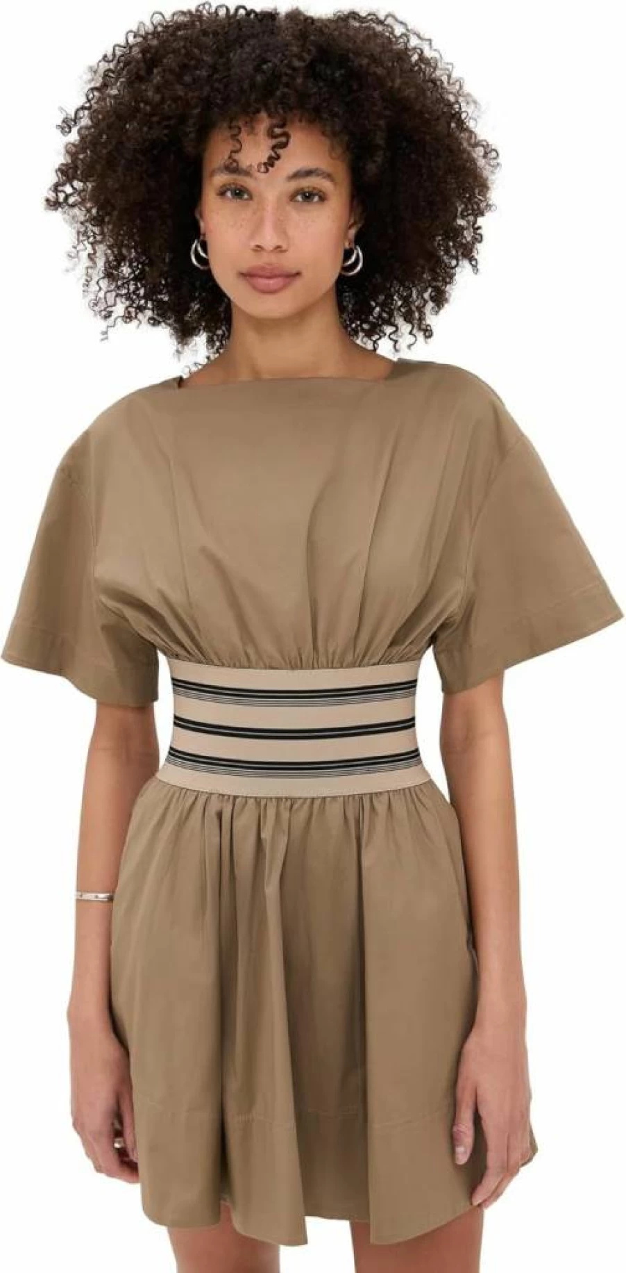 STAUD Amy Mini Dress for Women - Stylish Short Dress by STAUD
