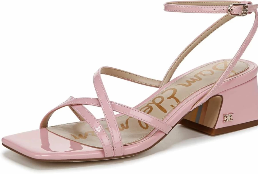 Sam Edelman Women's Whitley Heeled Sandals – Stylish Comfortable Dress Sandals for Women