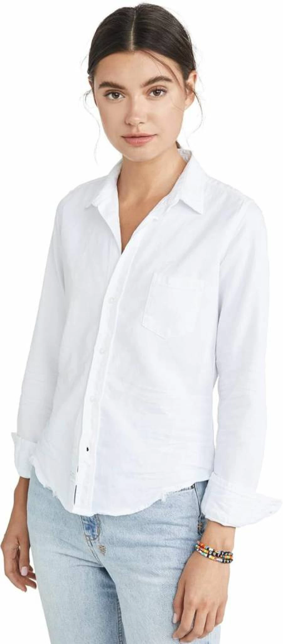 Frank & Eileen Women's Barry Denim Shirt - Classic Button Down Top for Women