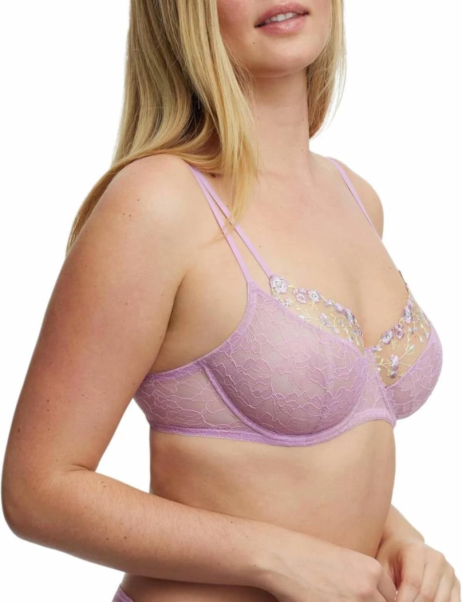 Skarlett Blue Women's Paradise Full Coverage Underwire Bra 336226 | Comfortable Supportive T-Shirt Bra | Plus Size Lingerie | Smoothing Underwire Bra for Everyday Wear