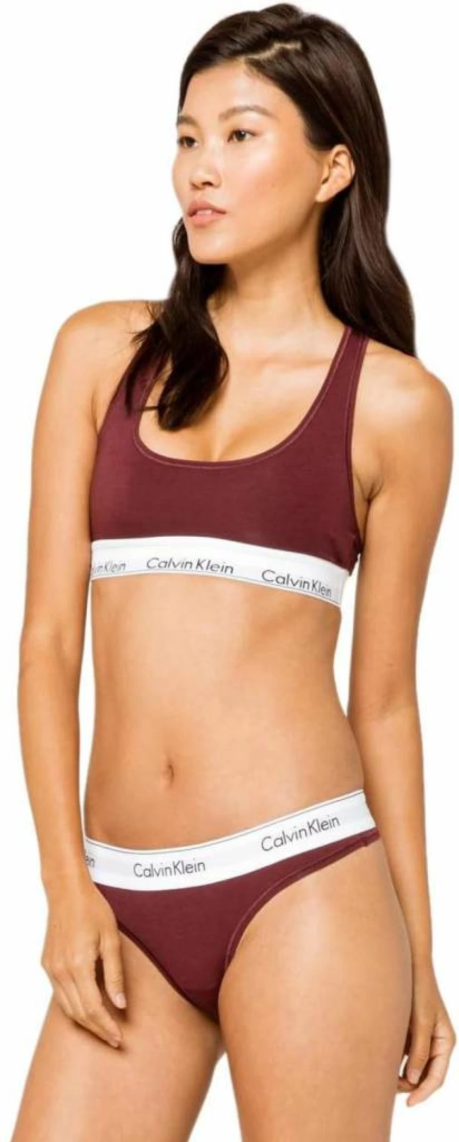 Calvin Klein Women's Modern Cotton Thong Underwear | Comfortable & Breathable Panties