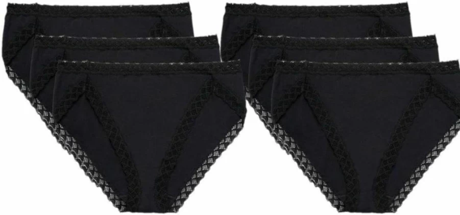 Natori Women's Bliss Perfection French Cut Panties 6-Pack Underwear Multipack