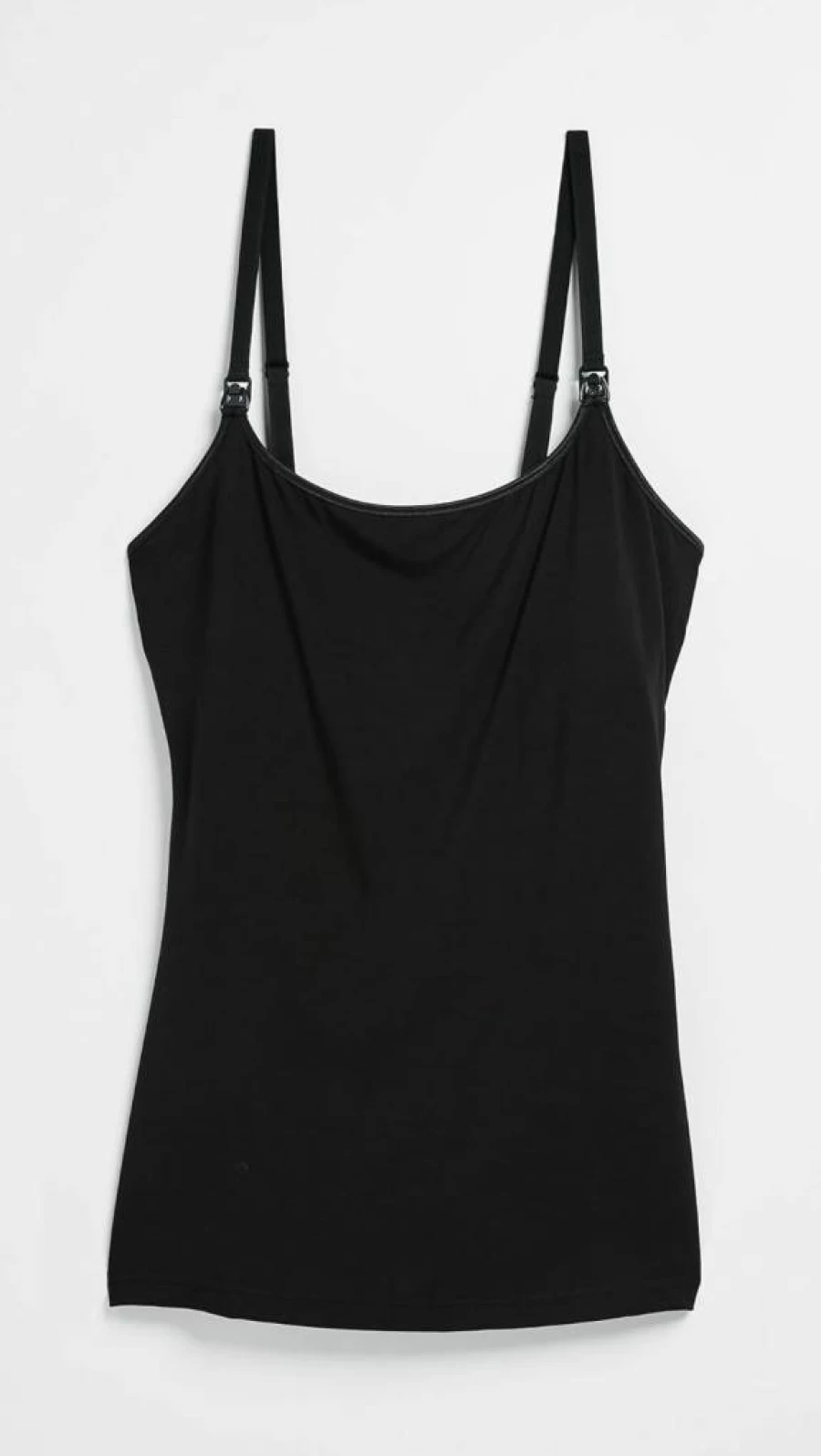 Cosabella Talco Maternity Cami for Women - Soft Nursing Tank Top in Black, Size XL