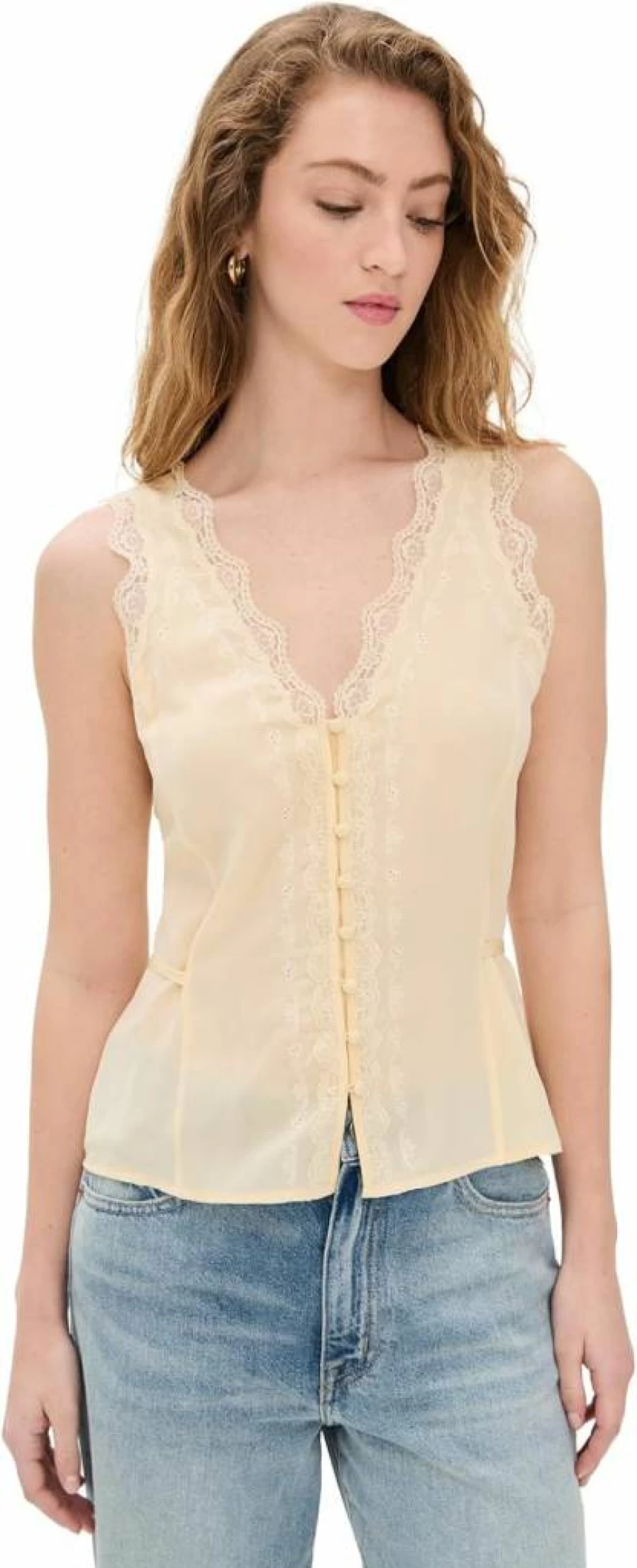 PAIGE Women's Ancona Silk Blouse - Elegant Sleeve Top for Women