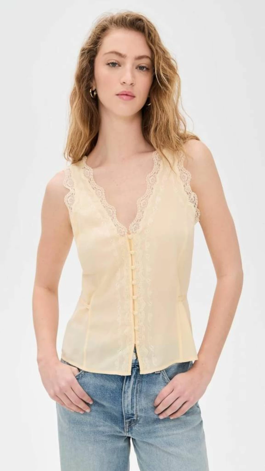 PAIGE Women's Ancona Silk Blouse - Elegant Sleeve Top for Women