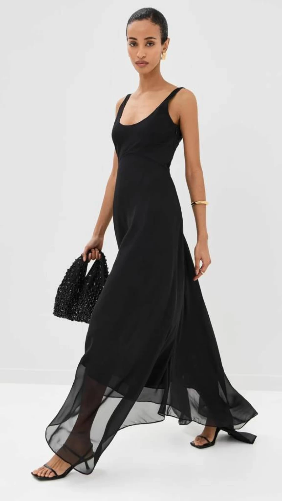 Azeeza Women's Bria Midi Dress - Elegant Casual Flowy Summer Dress