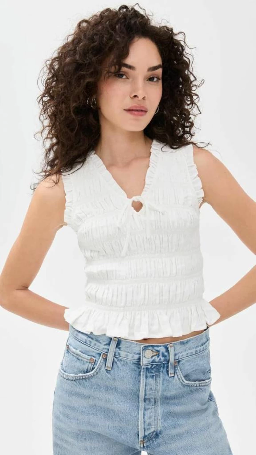 PAIGE Women's Devi Top | Stylish Casual Blouse for Women | Comfortable & Fashionable Tops