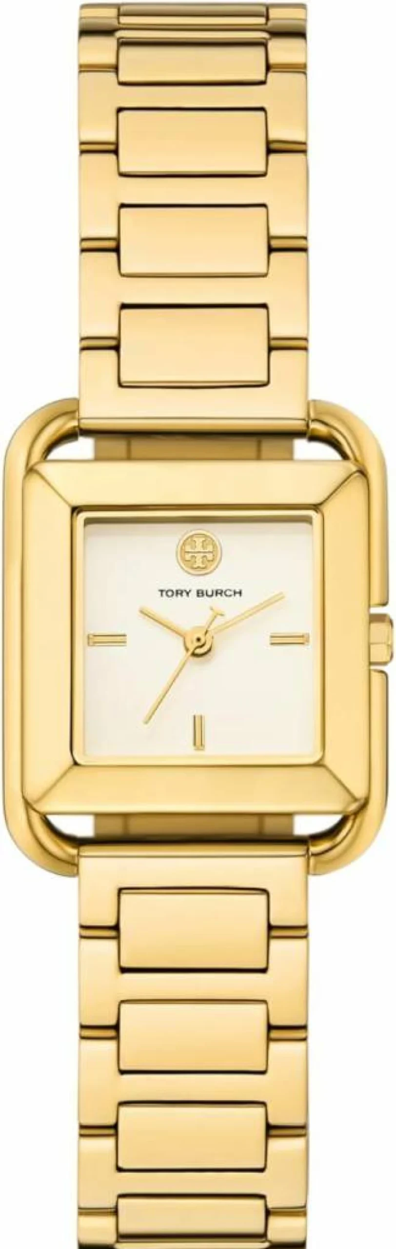 Tory Burch Kira Women's Square Dial Stainless Steel Bracelet Watch