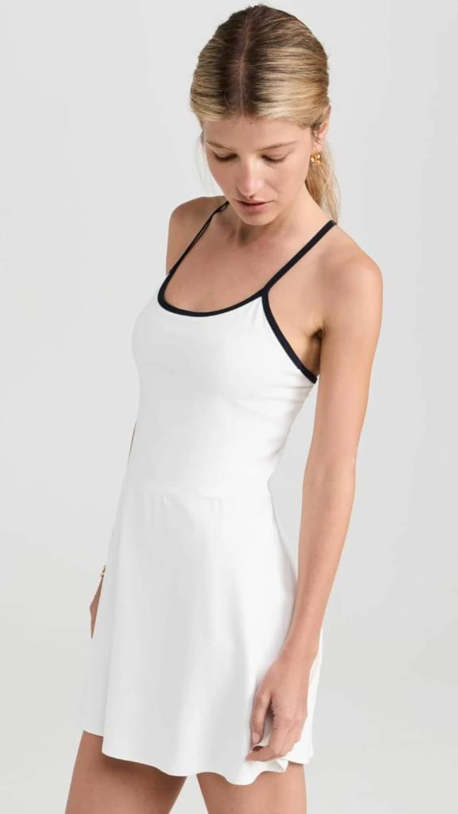 SPLITS59 Women's Simona Airweight Tank Dress - Lightweight Comfortable Casual Summer Dress
