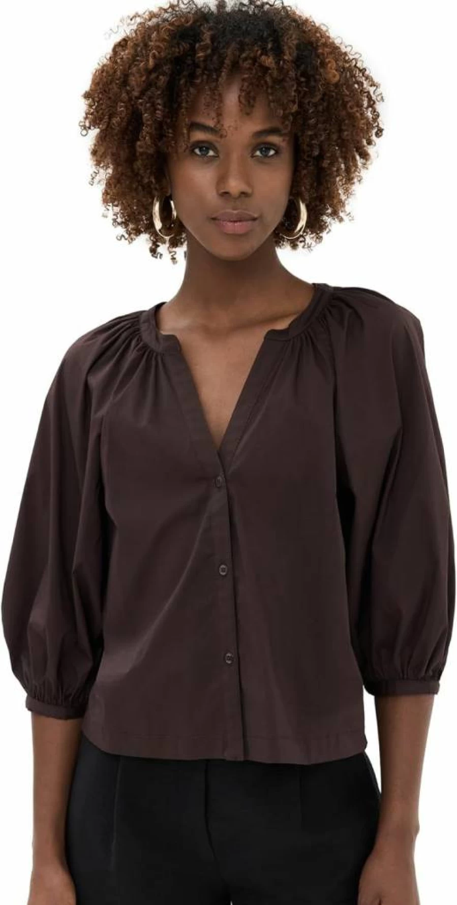 STAUD Women's Dill Top - Stylish Blouse for Women