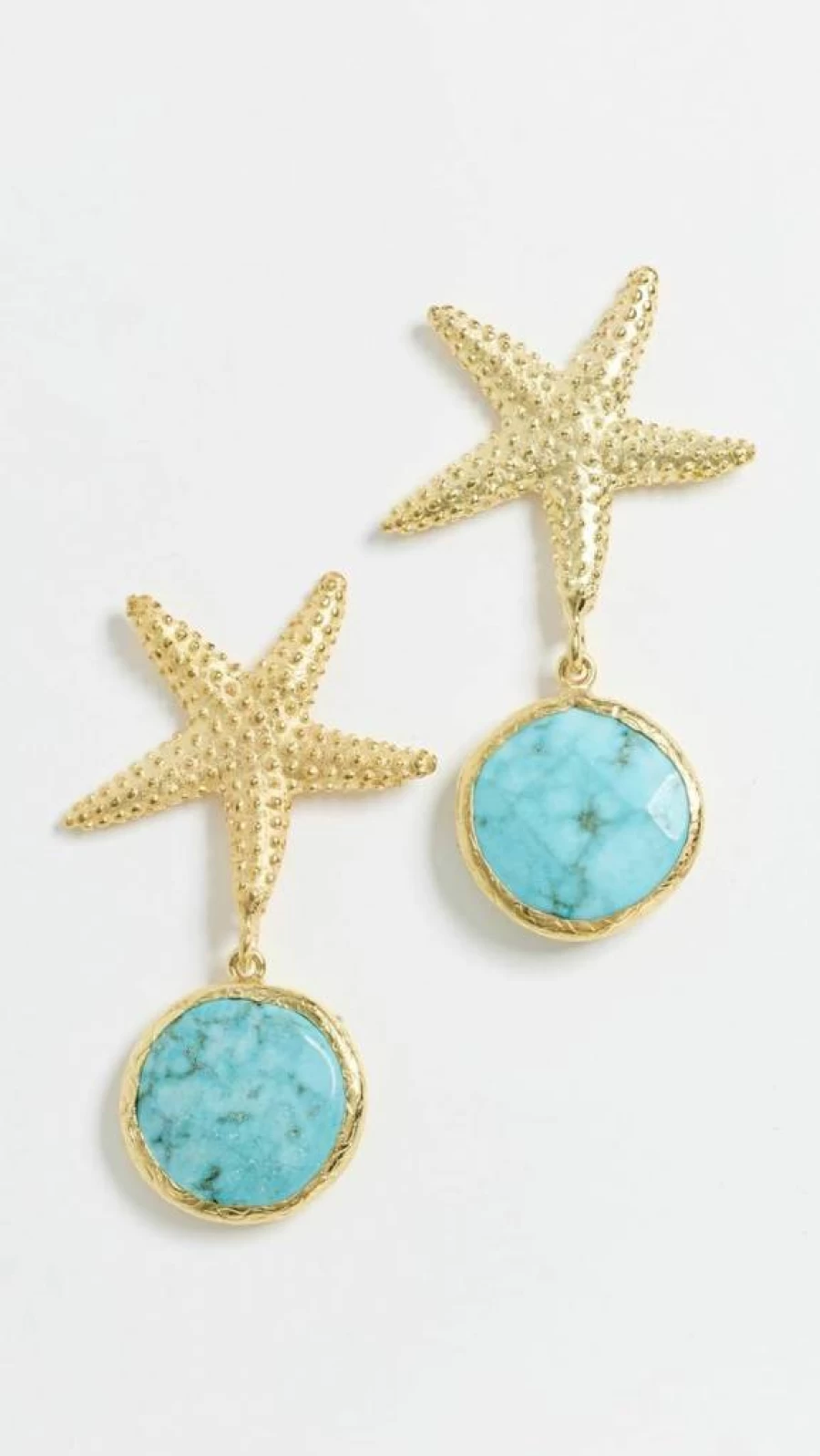 Maison Irem Women's Seastar Earrings – Elegant Starfish Design Jewelry for Women