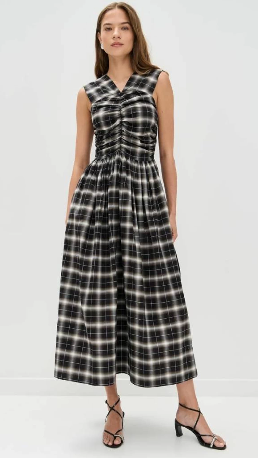 Lee Mathews Women's Connie Dress - Elegant and Stylish Floral Midi Dress for Women