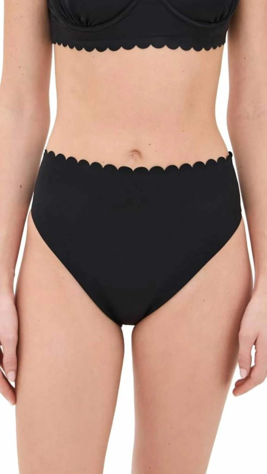 AGUA BENDITA Penelope High Waisted Bikini Bottoms for Women - Premium Swimwear