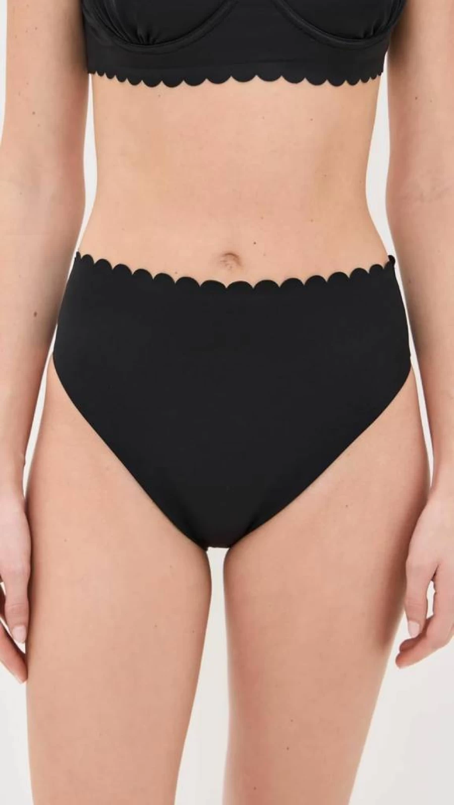 AGUA BENDITA Penelope High Waisted Bikini Bottoms for Women - Premium Swimwear