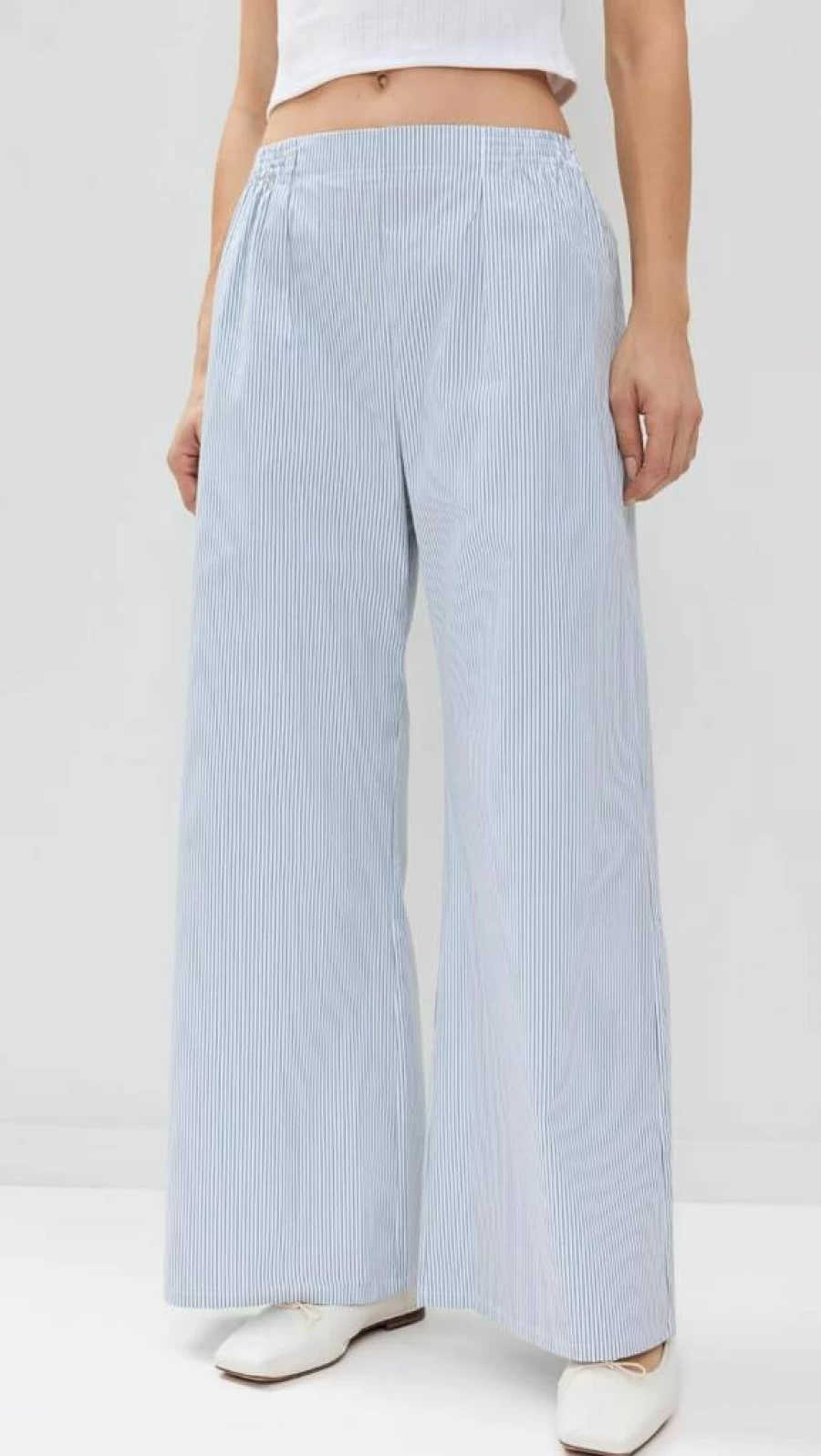 Leset Women's Yoshi High-Waisted Wide Leg Boxer Pants - Comfortable & Stylish Lounge Pants