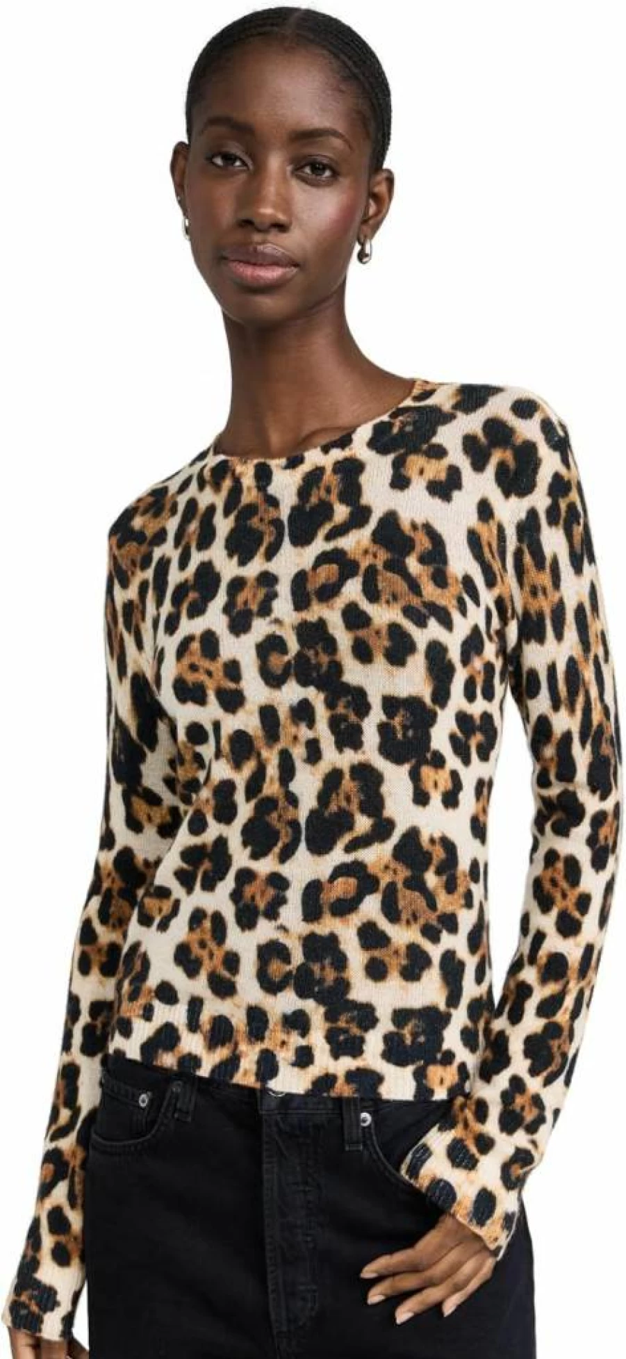Le Superbe Women's Panthera Pullover Sweater - Stylish & Comfortable Knit Top for Women