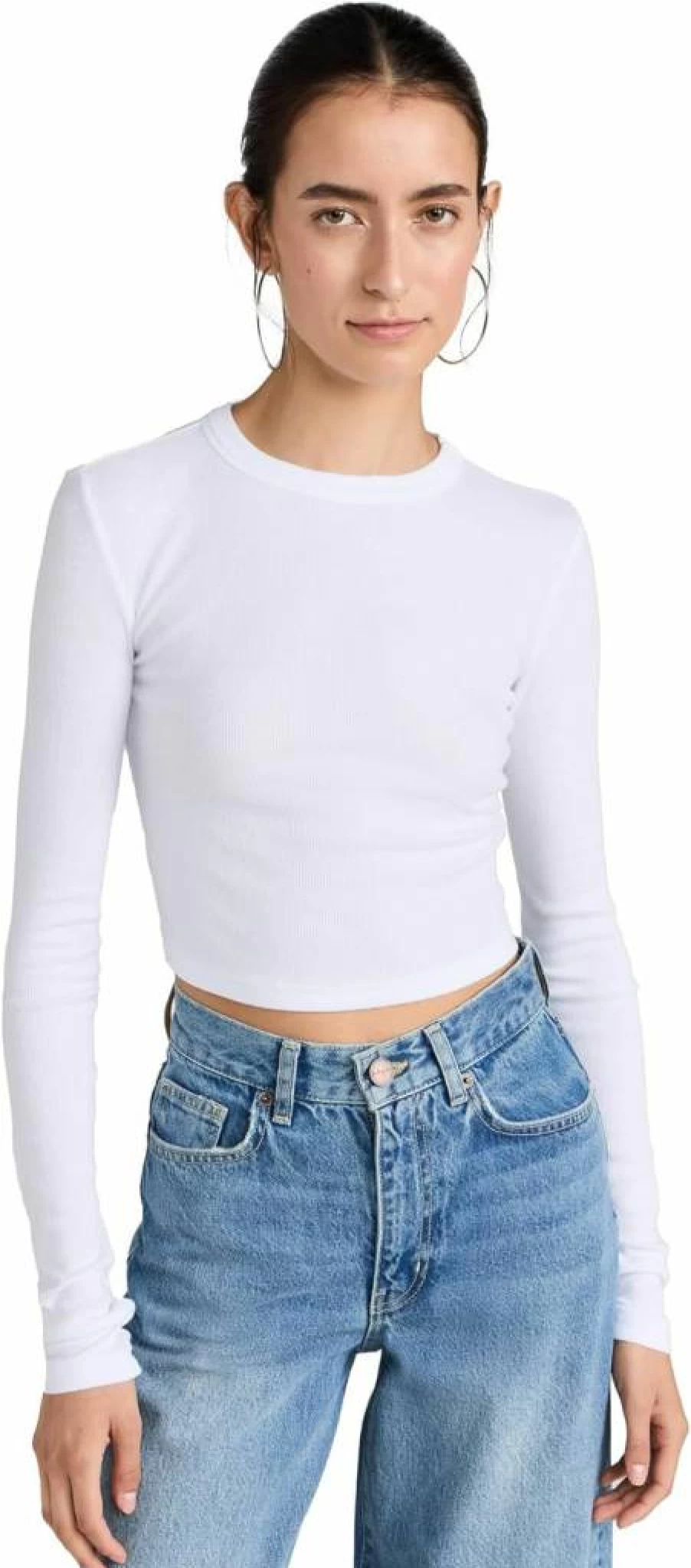 Cotton Citizen Women's Verona Crop Top - Stylish Short Sleeve Shirt for Women