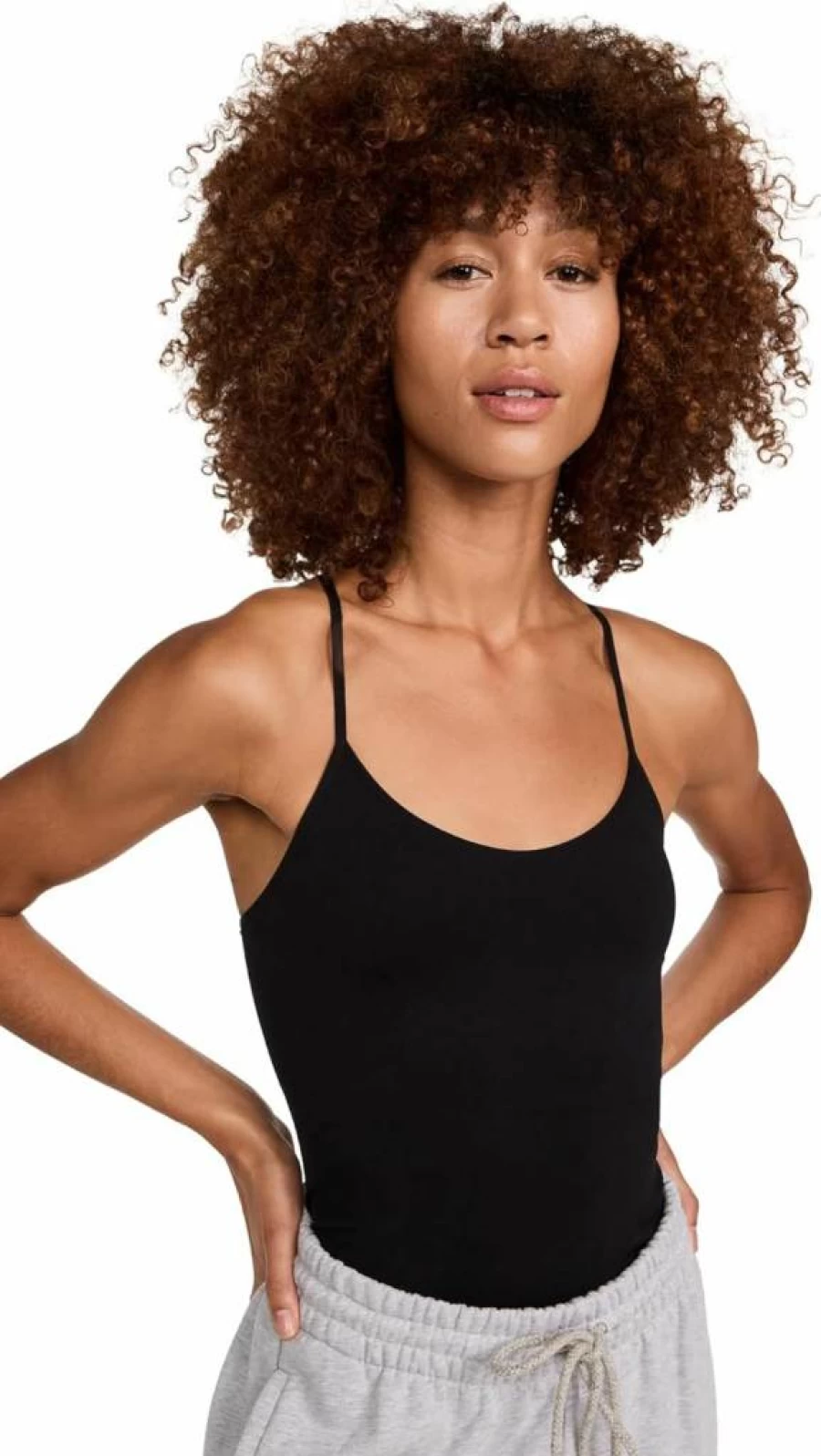 SPLITS59 Women's Loren Seamless Workout Tank Top - High Waist Fitness Shirt for Yoga & Gym