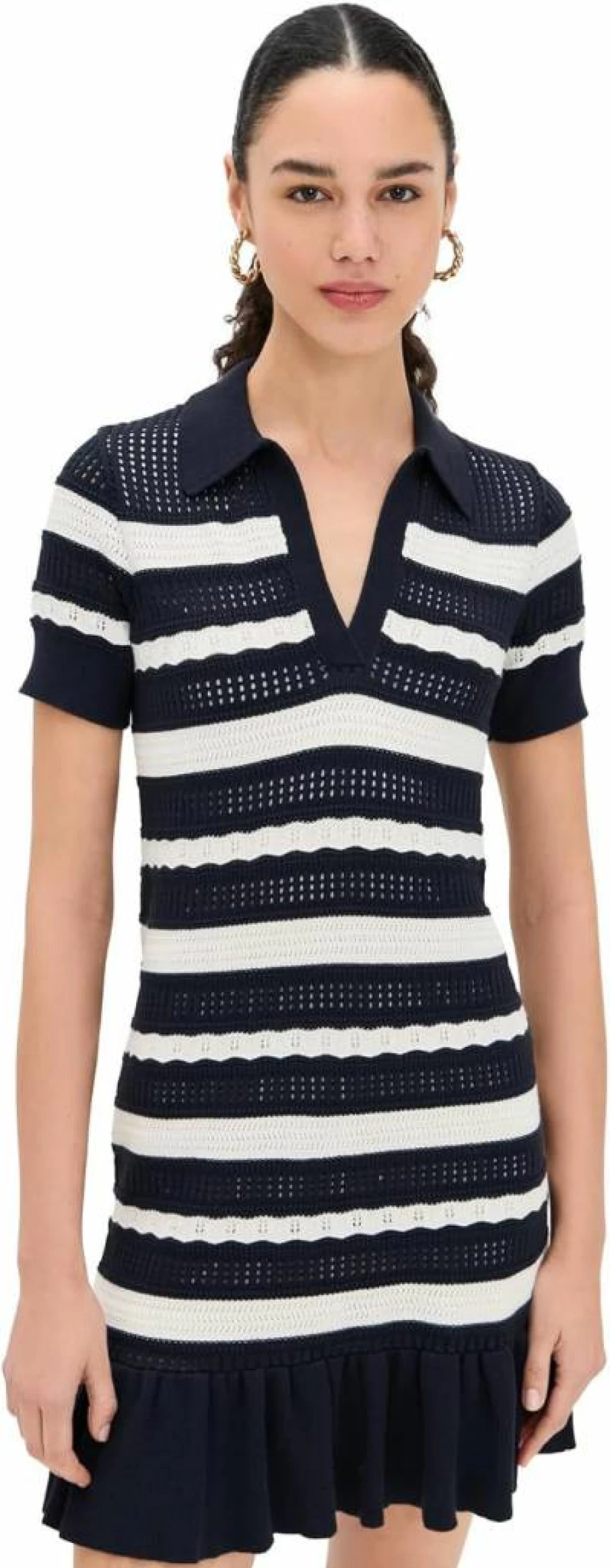 Cinq a Sept Women's Clementine Polo Knit Dress - Stylish Casual Knitwear for Women