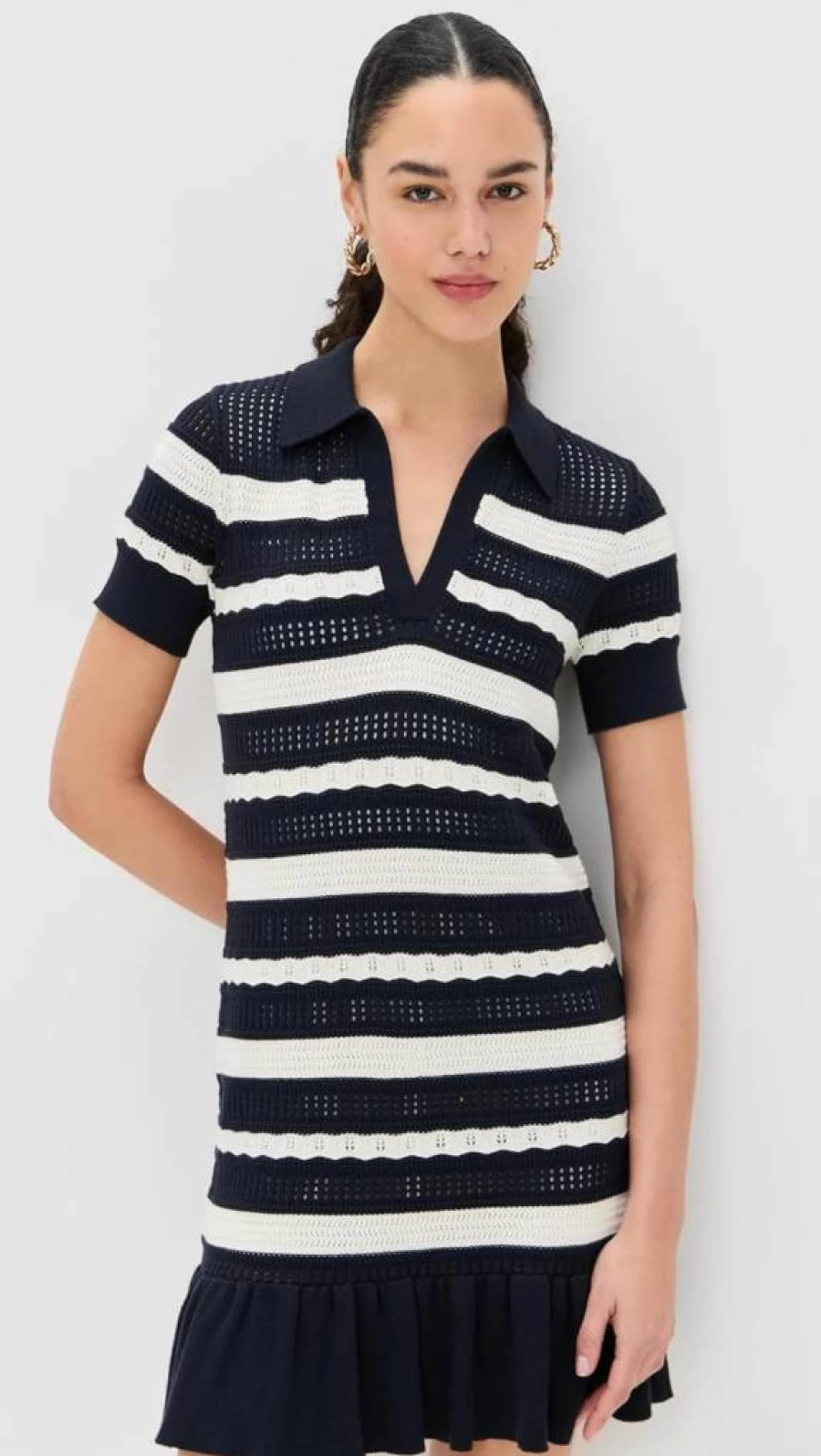 Cinq a Sept Women's Clementine Polo Knit Dress - Stylish Casual Knitwear for Women