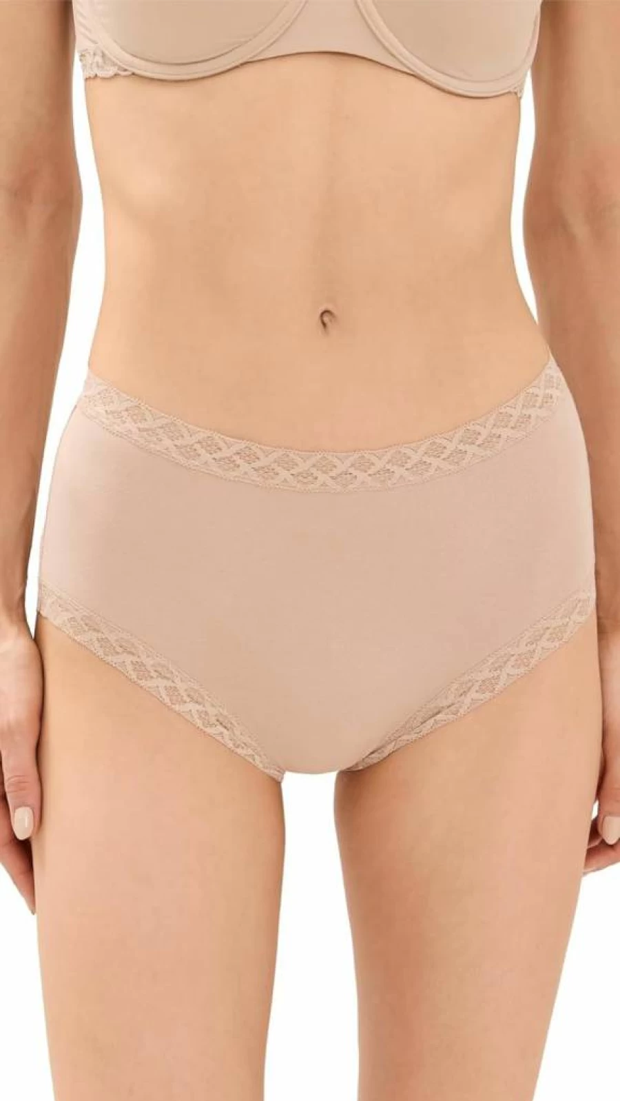 Natori Women's Bliss Perfection 3-Pack Cotton Full Brief Underwear - Soft Comfortable Everyday Panties