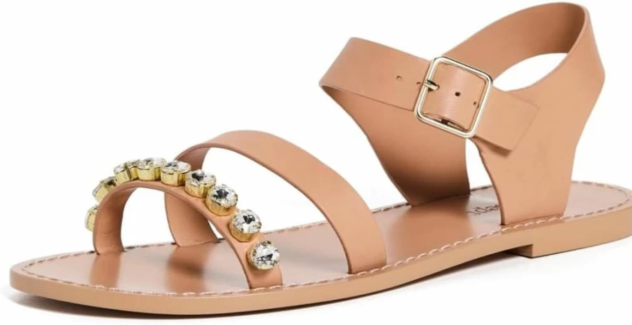 Cinq a Sept Victoria Women's Ankle Strap Sandals | Elegant Heel Shoes for Women
