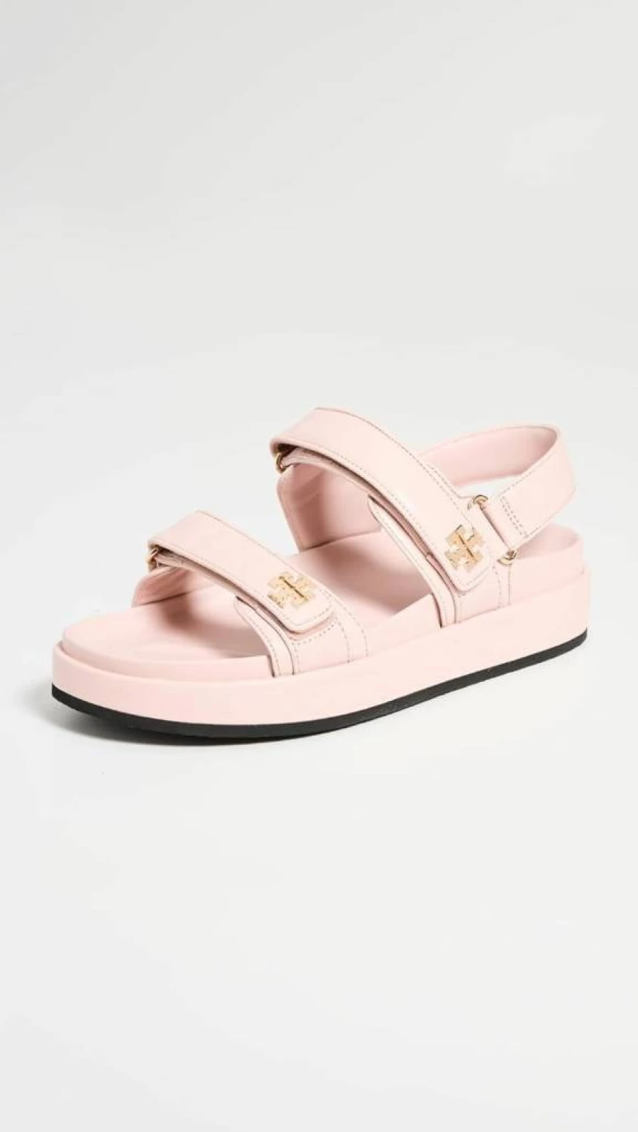 Tory Burch Women's Kira Flat Sandals | Sporty Comfort Slide Sandals for Women