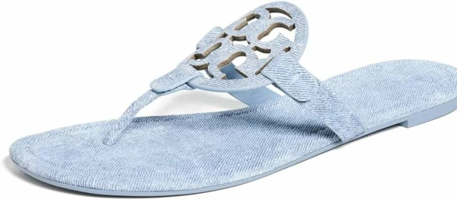 Tory Burch Miller Women's Sandals | Comfortable & Stylish Leather Slide Sandals for Women