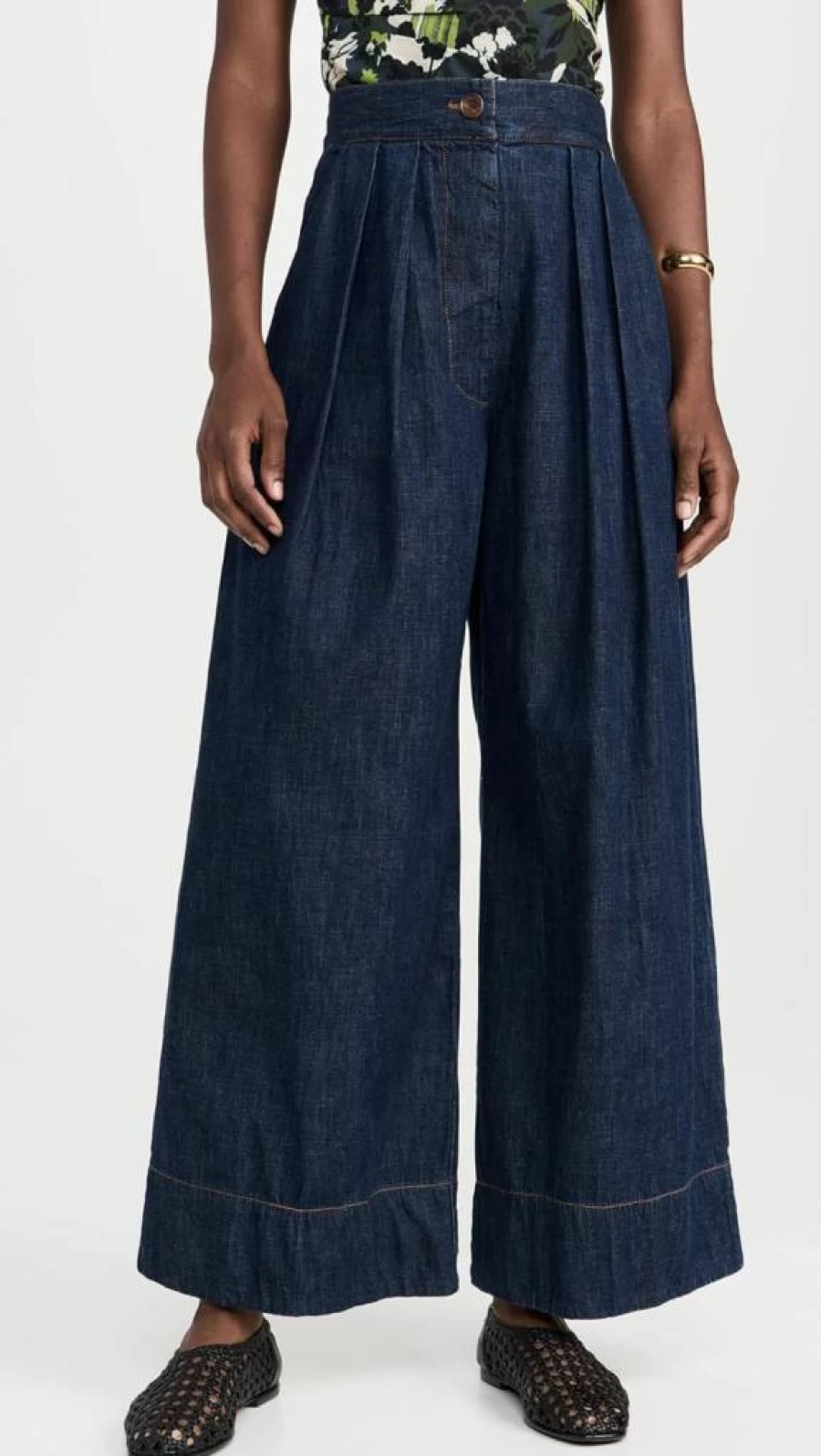 Rachel Comey Women's Coxsone High-Waisted Wide-Leg Pants - Elegant Casual Trousers for Women